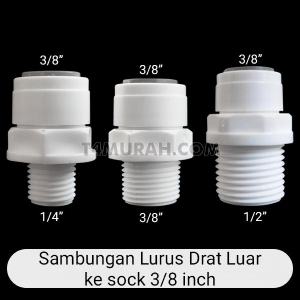 Jual Fitting Ro Drat Luar Inch Atau Inch Atau Inch