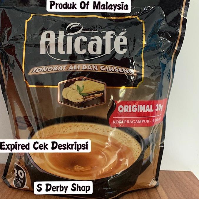 

SALE✅Alicafe Tongkat Ali Ginseng Kopi Malaysia Instan|KD8