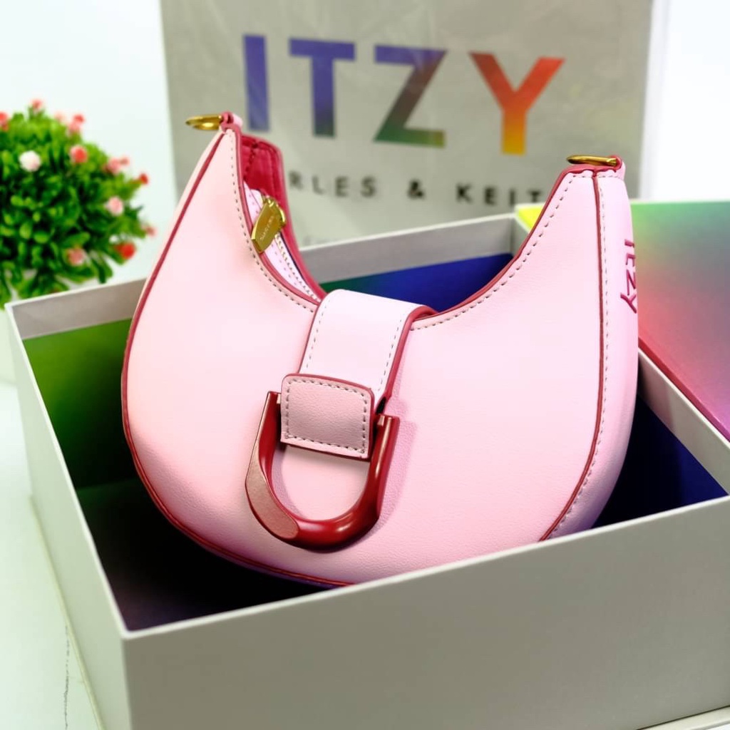 [7.7 Boombastis Sale⚡] - TAS WANITA IMPORT BRANDED ITZY FREE BOX PREMIUM CK CK956 SHOULDER BAG