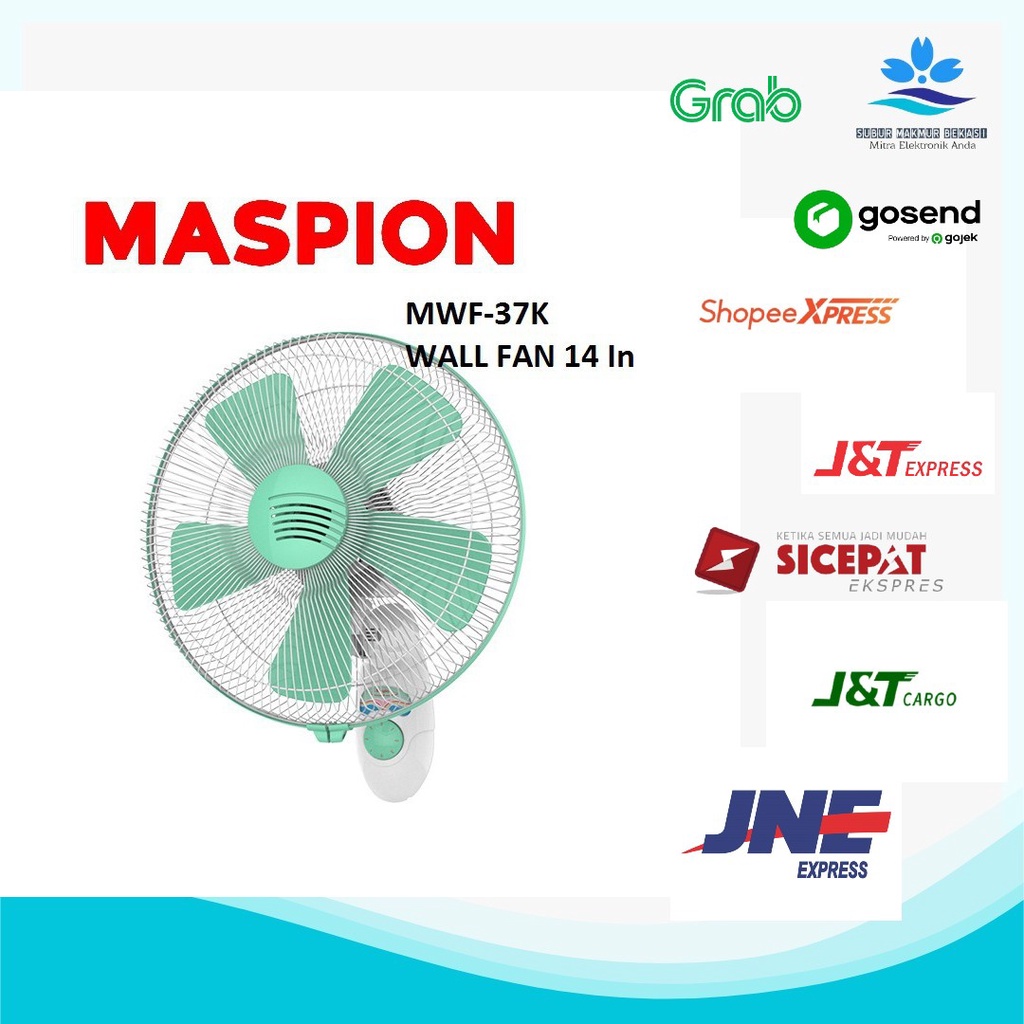 Wallfan Listrik 14 inch Maspion MWF 37 K