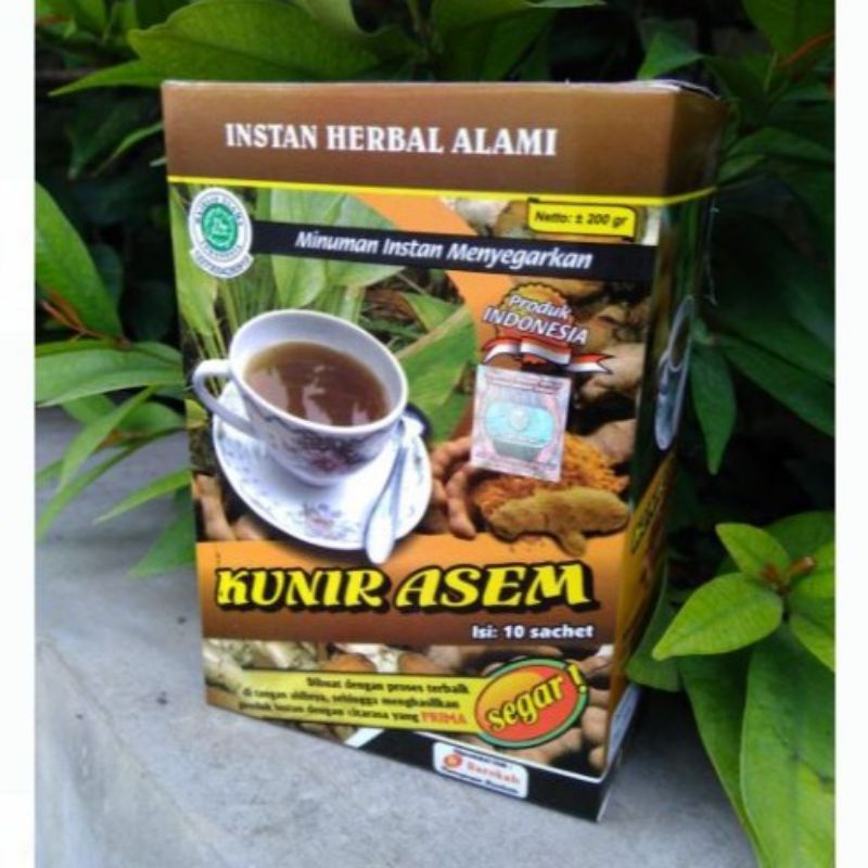 

Minuman Instan Herbal Kunir Asem Serbuk Murah Original