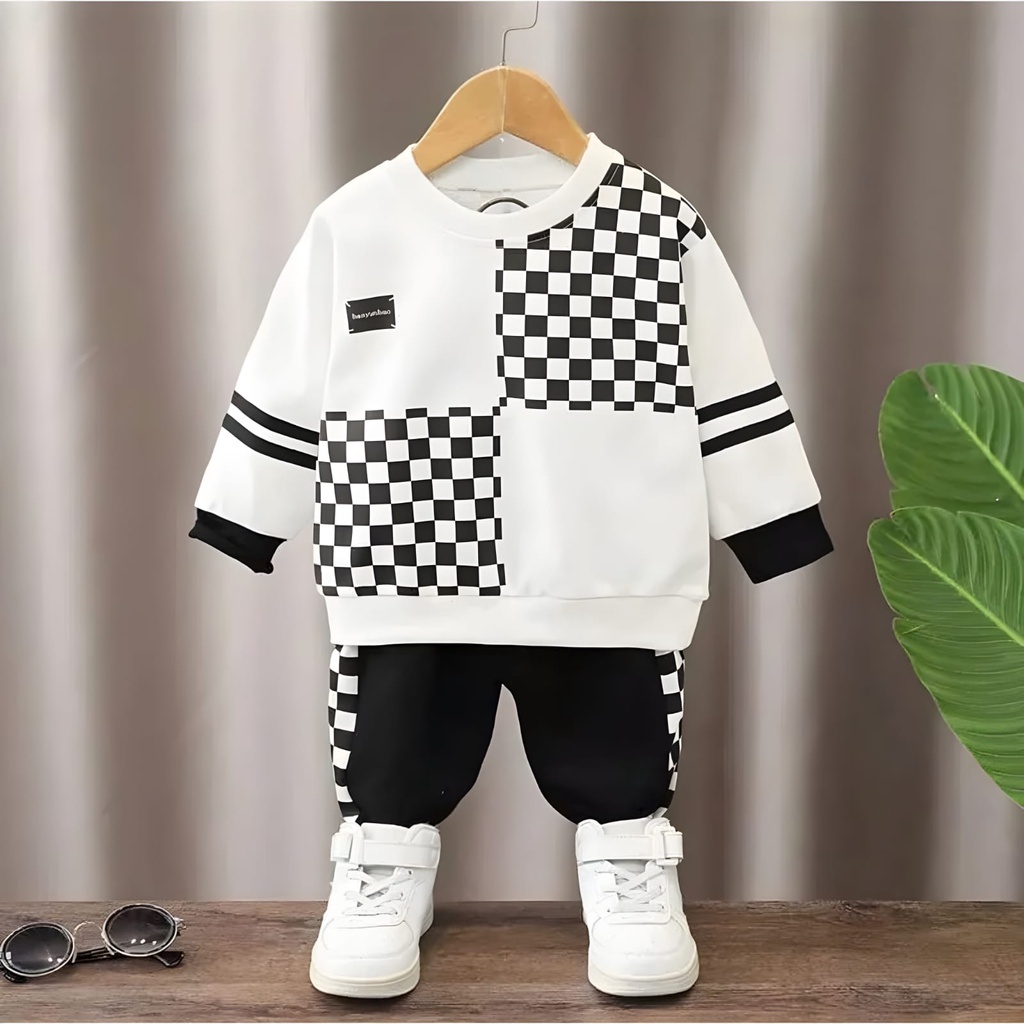 FASHION SETELAN SWEATER CARDIGAN BAYI ANAK MOTIF CATUR ZSKY (UNISEX) USIA 6 BULAN-5 TAHUN BAHAN BABYTERRY PREMIUM TERBARU TERMURAH/ FASHION SETELAN TRENDY SWEATER CARDIGAN BAYI ANAK LAKI-LAKI/ FASHION SETELAN SWEATER CARDIGAN BAYI ANAK PEREMPUAN