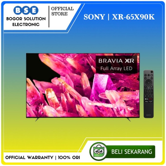 Sony 65X90 4K UHD Sony Bravia XR-65X90K 4K Android TV Sony Google TV