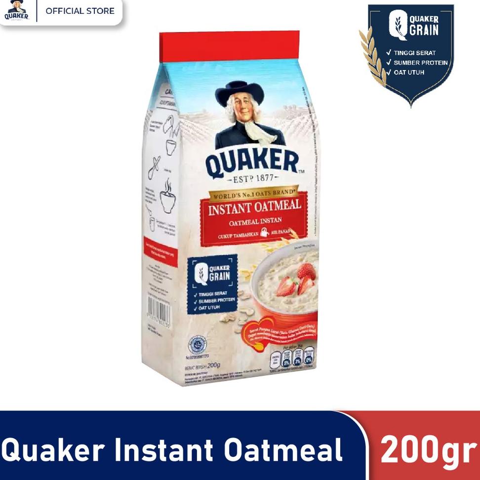 

ㅌ Quaker Instant Oatmeal 200 gr ㄼ