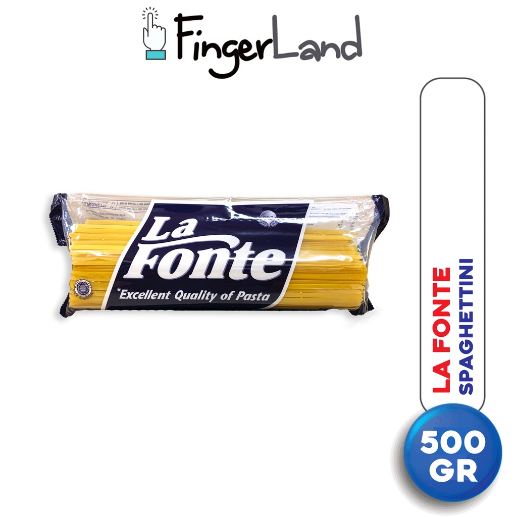 

LA FONTE Spaghettini 500 Gr Pasta Instan Spageti
