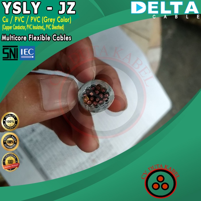 Kabel YSLY-JZ 16x1,5 mm2 DELTA /16x1,5mm2/16x1.5 mm2/16x1.5mm2/16 x 1,5 mm2/16x1,5mm