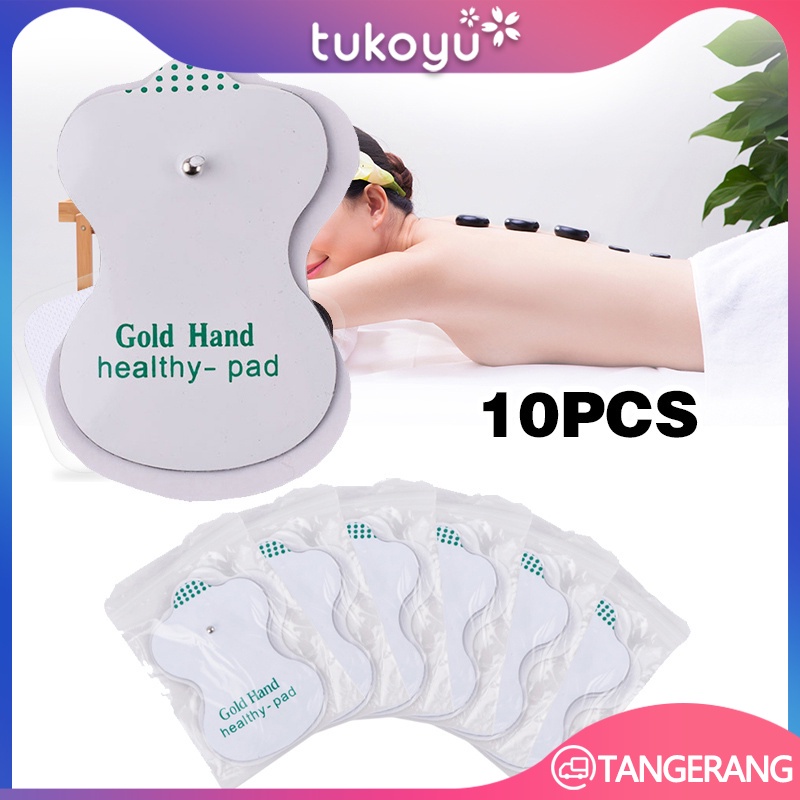 Akupuntur Elektroda Pad/Gel Healthy Pad/Bantalan Tempel Elektroda Untuk Alat Mesin Terapi Pijat Digi