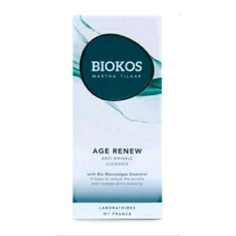 BIOKOS AGE RENEW ANTI WRINGKLE Cleanser 150 ml| Toner 150 ml