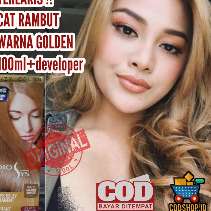 ✍Big Sale★ CAT RAMBUT diosys golden blonde pewarna Hair color diosys Colorant SEMIR WARNA emas bisa 