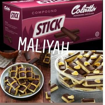 

↵ choco stick coklat panjang colatta elmer tulip chefmate 100 gram ㅏ