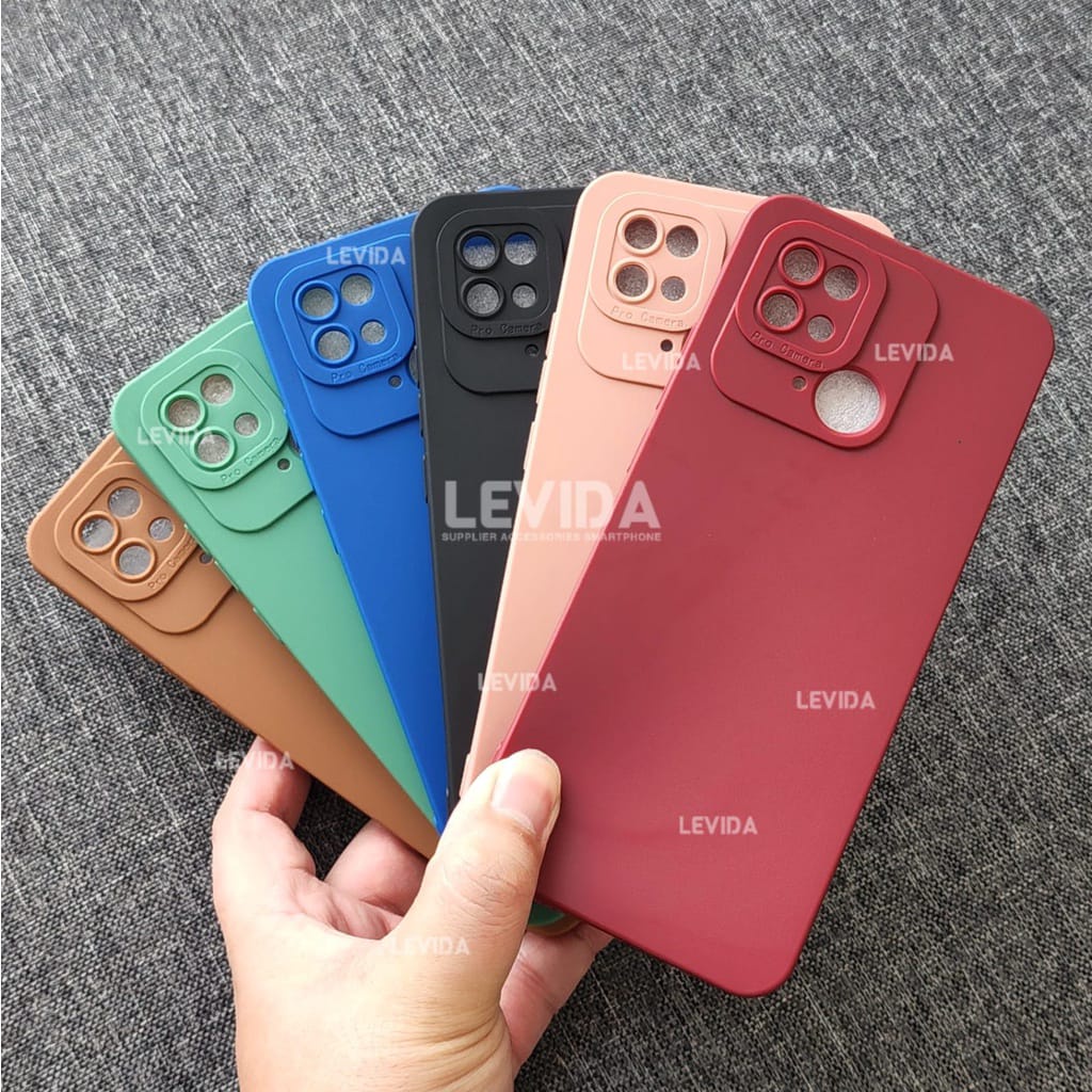 REDMI 10C CASE PRO CAMERA MACARON CASE REDMI 10C CPRO