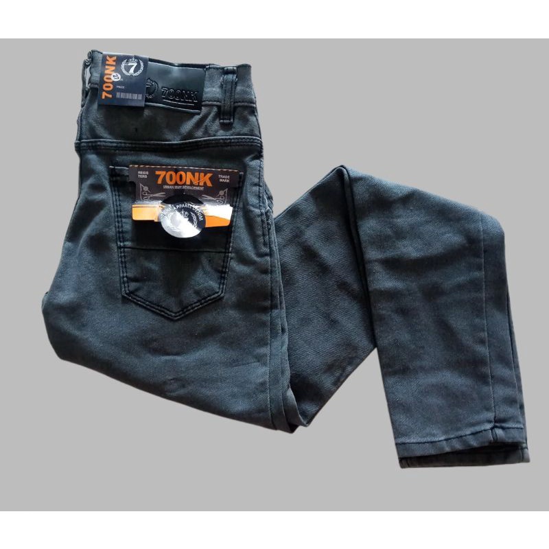 Celana jeans slim fit SKINNY karet/melar. jeans