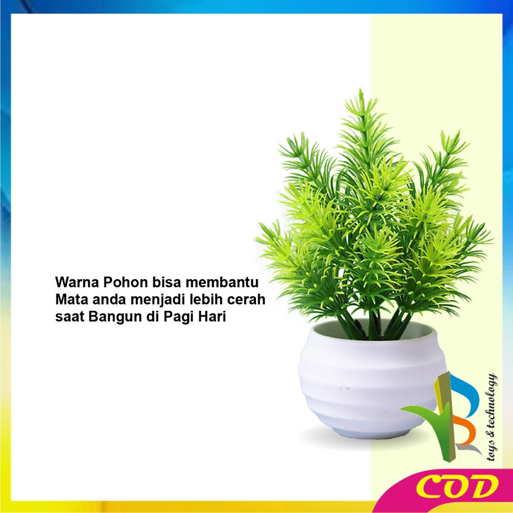 RB-C622 C631 Pot Tanaman Hias Bunga Plastik Artifisial Plant / Tanaman Hias Gantung Daun Rambat Dekorasi Dinding