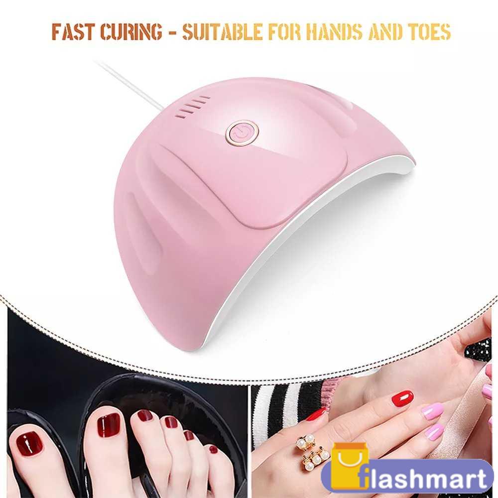 Flashmart Pengering Kutek UV Lamp Nail Dryer USB Charge 54W - MINI-803