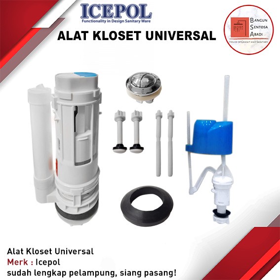 Kloset Alat Kloset Komplit Universal / Mesin Kloset / Alat Monoblok Toto