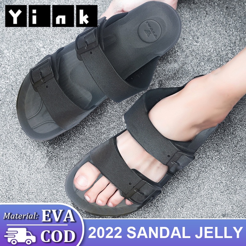 Yink Sandal Karet / Sandal Dewasa / Sendal Slop Pria Casual Murah Sendal Karet Kamar Mandi Empuk Anti Slip High Quality