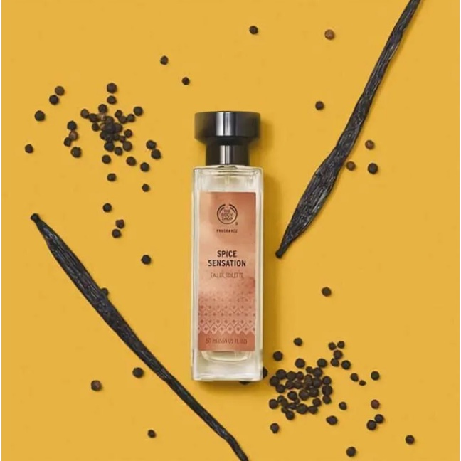 THE BODY SHOP SPICE SENSATION EDT 50 ML Original 100%