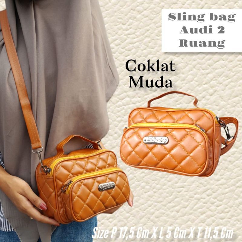 SLING BAG AUDY TAS MUNGIL IMUT