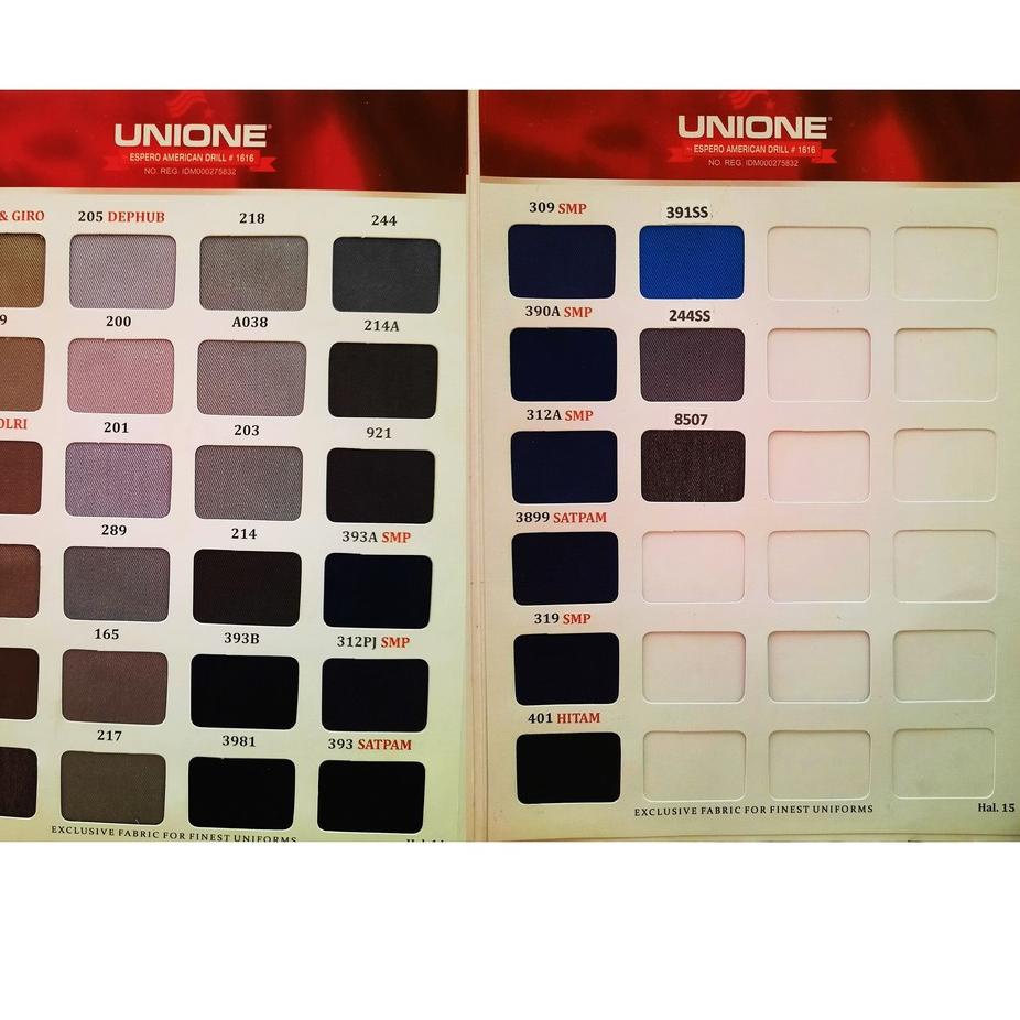 >D2289) ⭐⭐⭐⭐⭐ [Kain Seragam] ECER  -  KAIN AMERICAN DRILL - UNIONE BY ESPERO AMERICAN DRILL #1616