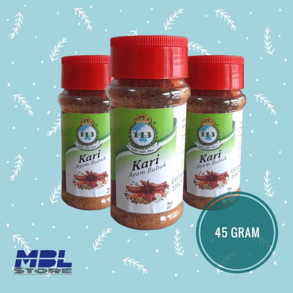 

Kari Ayam Bubuk / Chicken Curry Powder 45 Gram