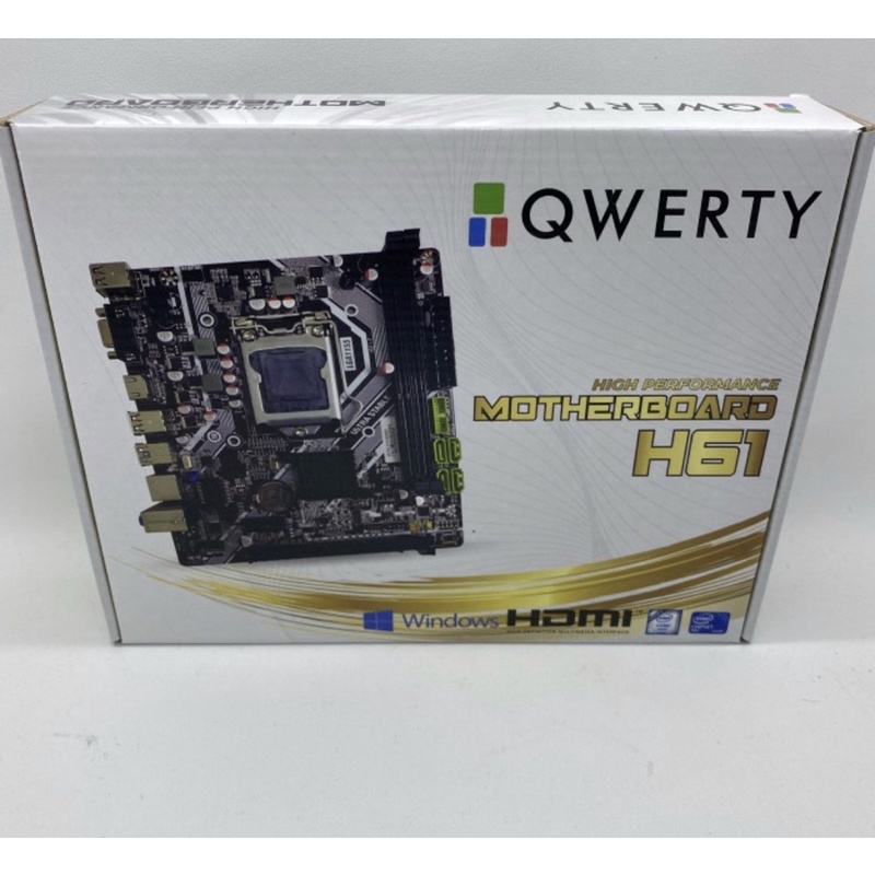 MOTHERBOARD QWERTY H61 LGA 1155