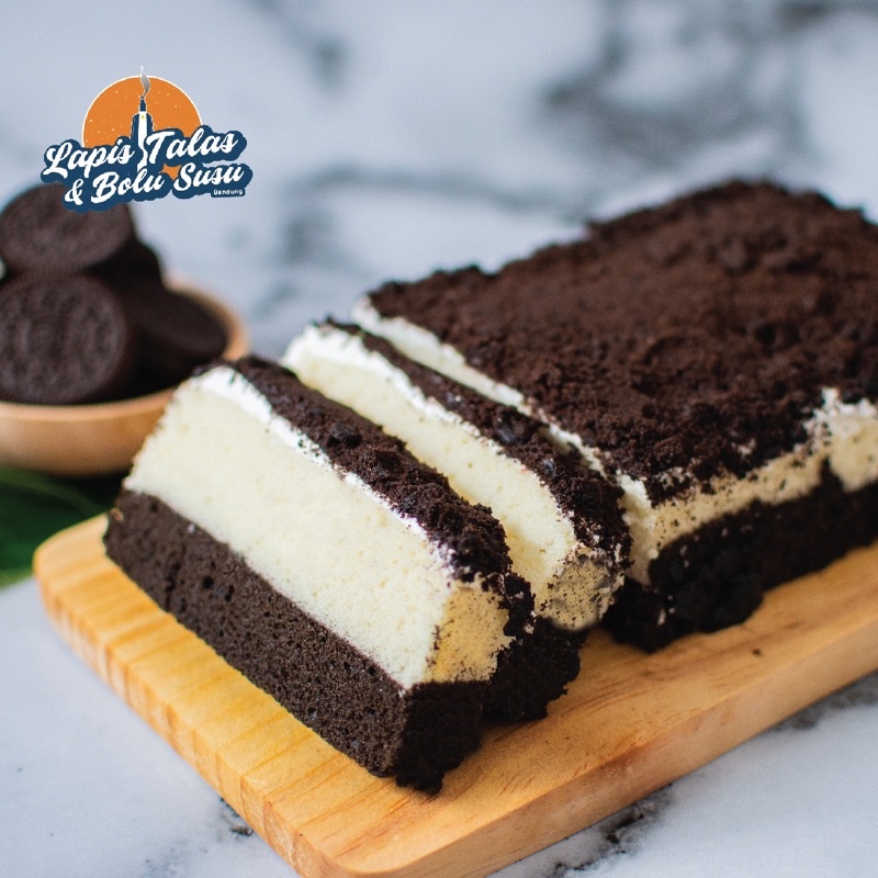 

Bolu Susu Bandung Rasa Oreo