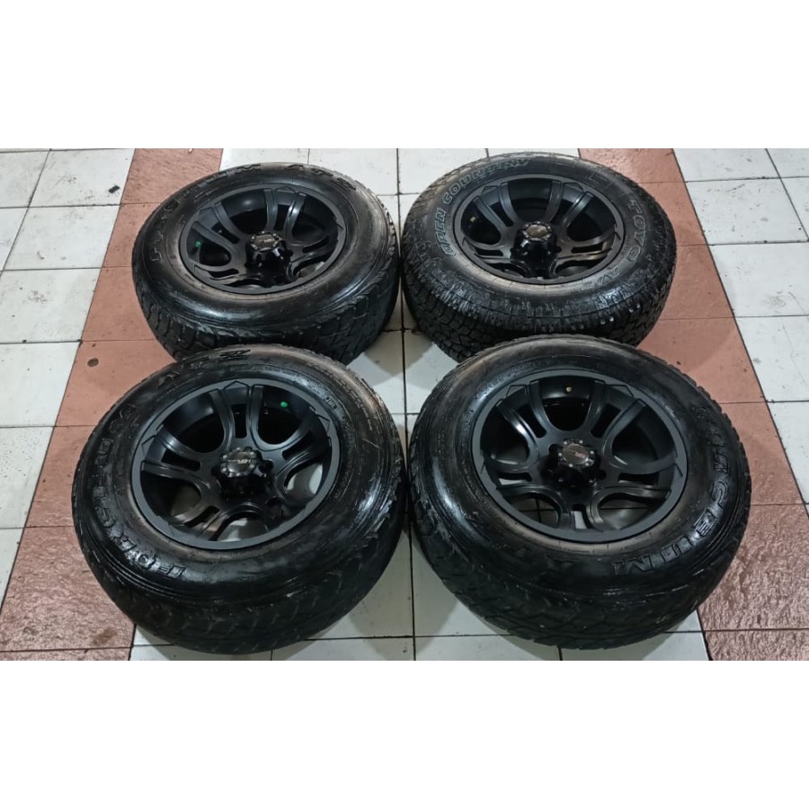Velg Mobil Bekas Seken Ring 16 PEAK HSR R16X8 Baut 5 Ban Bonus
