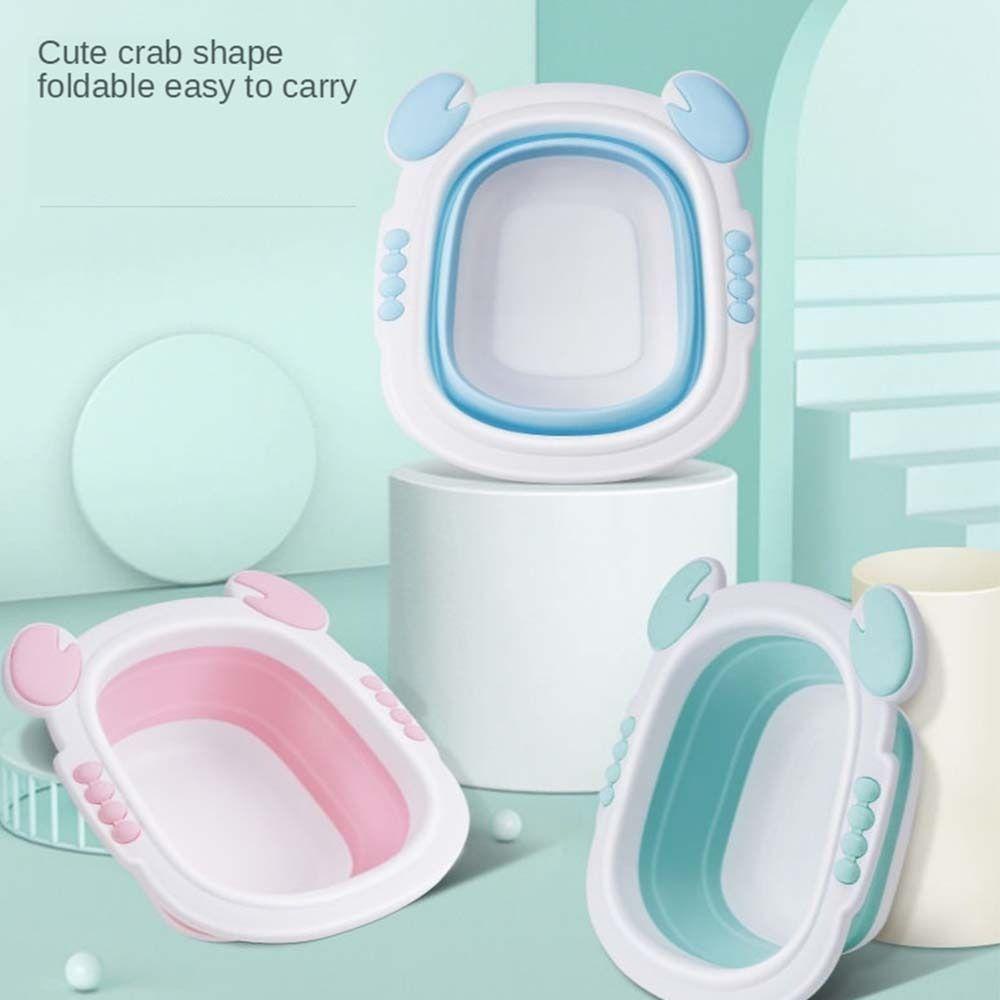 Needway Wastafel Anak Kreatif Perlengkapan Mandi Produk Bayi Travel Travel Wash Basin Newborn Wastafel Lipat