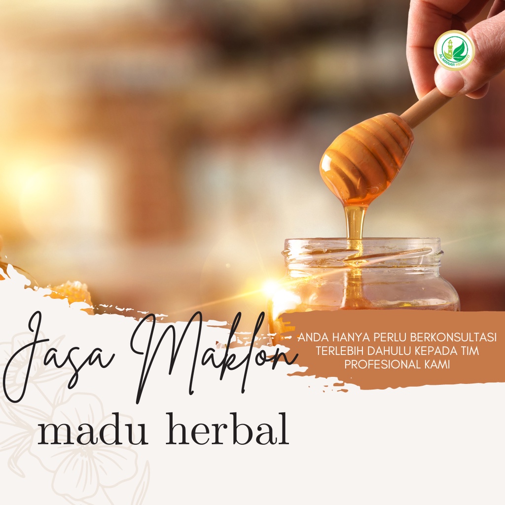 Maklon Madu Herbal Ganggang Hijau Di Cv Almanar Herbafit