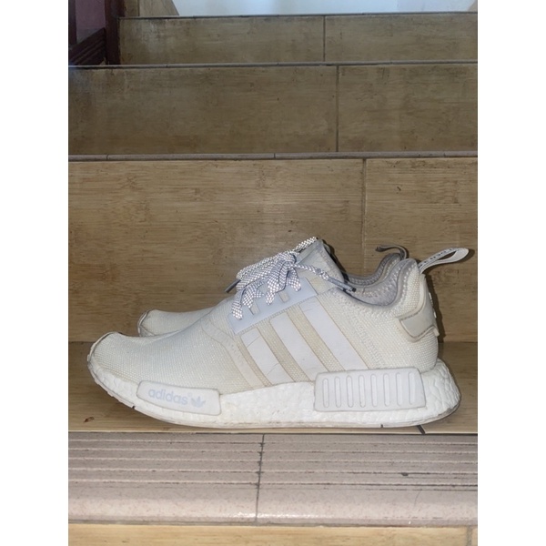 Adidas NMD R1 White reflective original second bekas