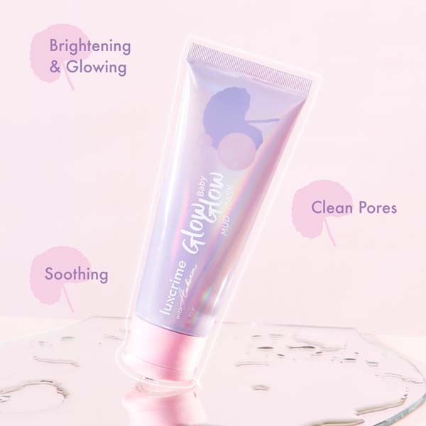 LUXCRIME x Awkarin Glow Baby Glow Mud Mask_Cerianti