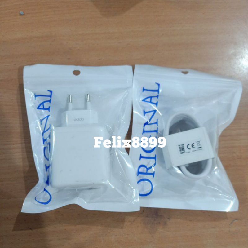 Charger Oppo Reno 2 3 4 Pro 2f 5f Reno 5 6 7 5G 65W Original Cabutan