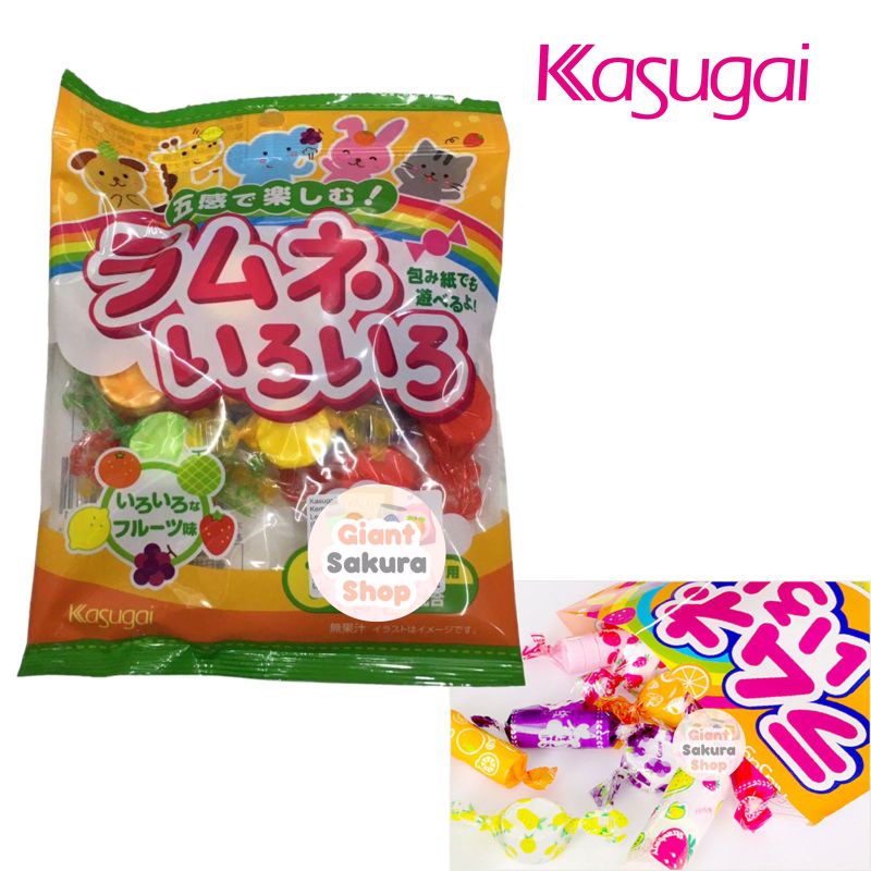 

Kasugai Ramune Iro Iro Candy / permen Jepang / permen impor / candy