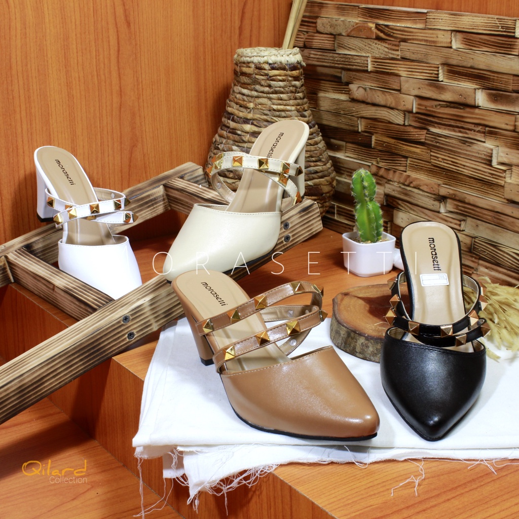 Sandal Heels Wanita 7 cm Valerie