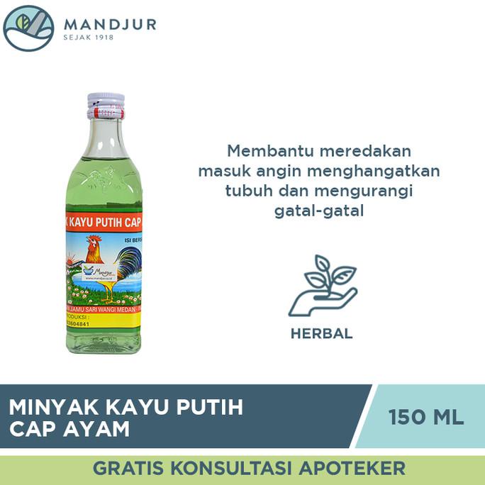 

Baru - Minyak Kayu Putih Cap Ayam (150Ml) - Menghangatkan Tubuh ~