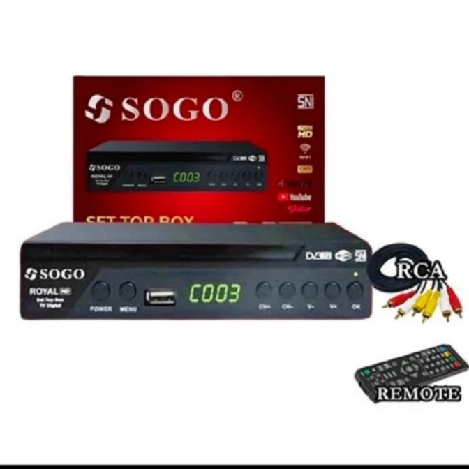 SET TOP BOX TV DIGITAL/ANALOG YOUTUBE ORIGINAL
