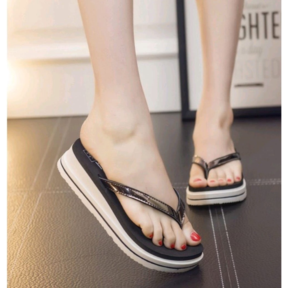 SANDAL WANITA JEPIT ZMISTUO WEDGES FLATER