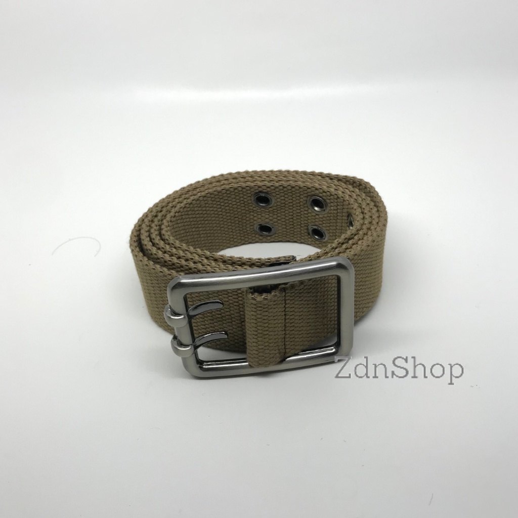 Ikat pinggang/gesper/sabuk pria Kanvas Jarum Lobang Dua Casual