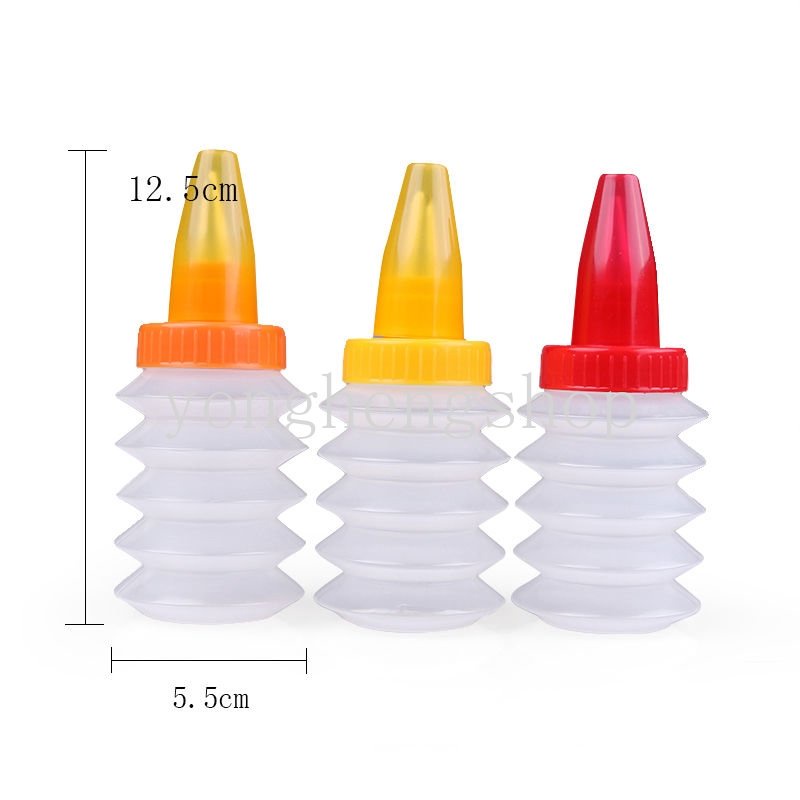 Reusable Spring-type Icing Piping Bottle with Nozzle Cupcake Cookie Sugarcraft Dekorasi Kue Anak Bento Decor Dapur DIY Alat Baking
