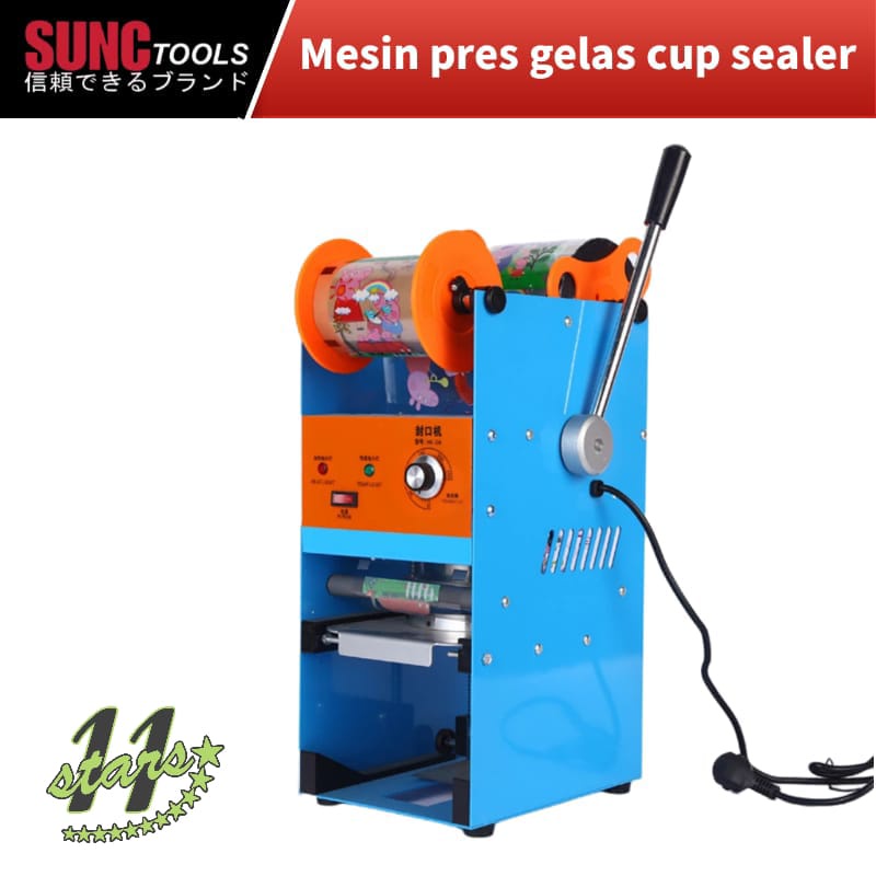 Mesin Press Gelas Plastik Manual / Mesin Cup Sealer Sung Tools