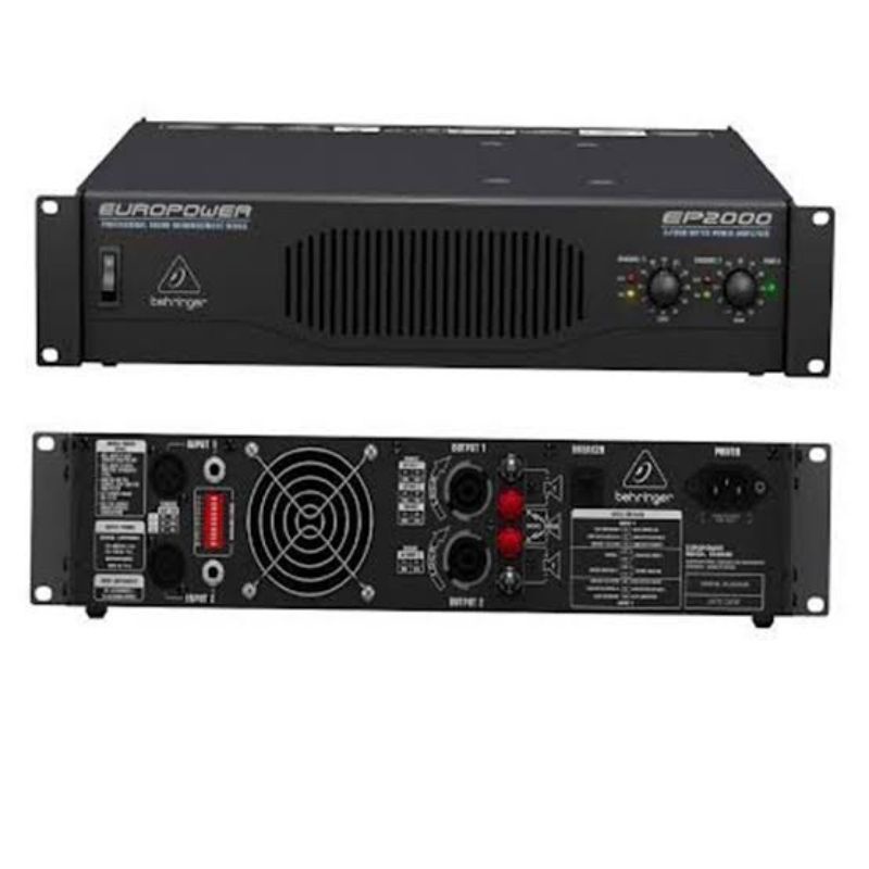 BEHRINGER EUROPOWER EP2000 POWER AMPLIFIER EP 2000