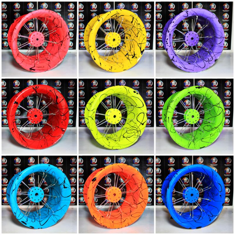 BLADU RACING/GULUNGAN KENUR LAYANGAN 6" Inch