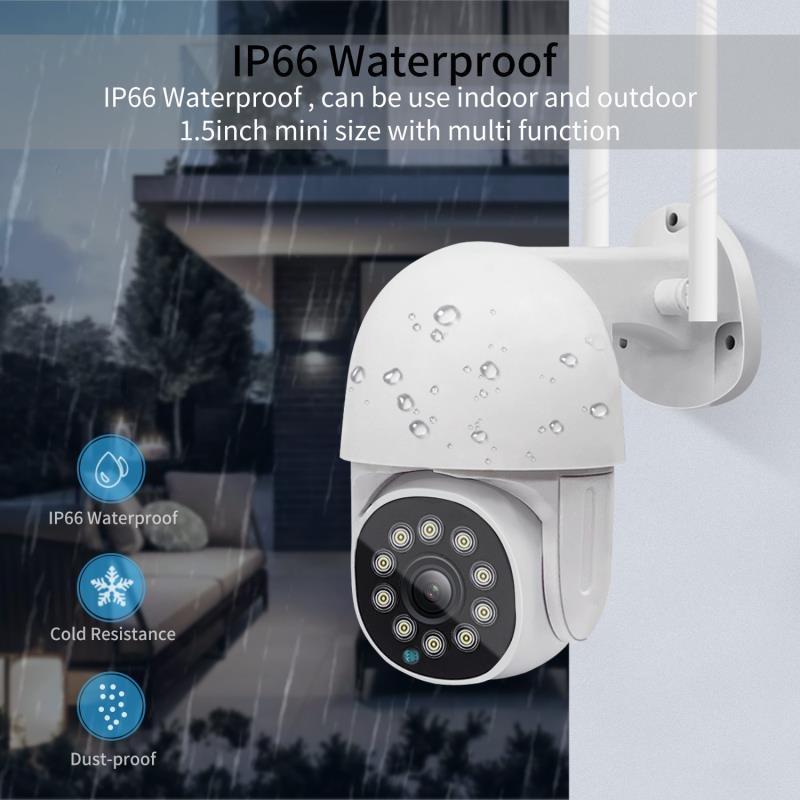[ APP V380/V380PRO] Ipcam Camera CCTV Outdoor 8MP PTZ Speed Dome Wireles Wifi V380 1080P HD Kamera outdoor/indoor
