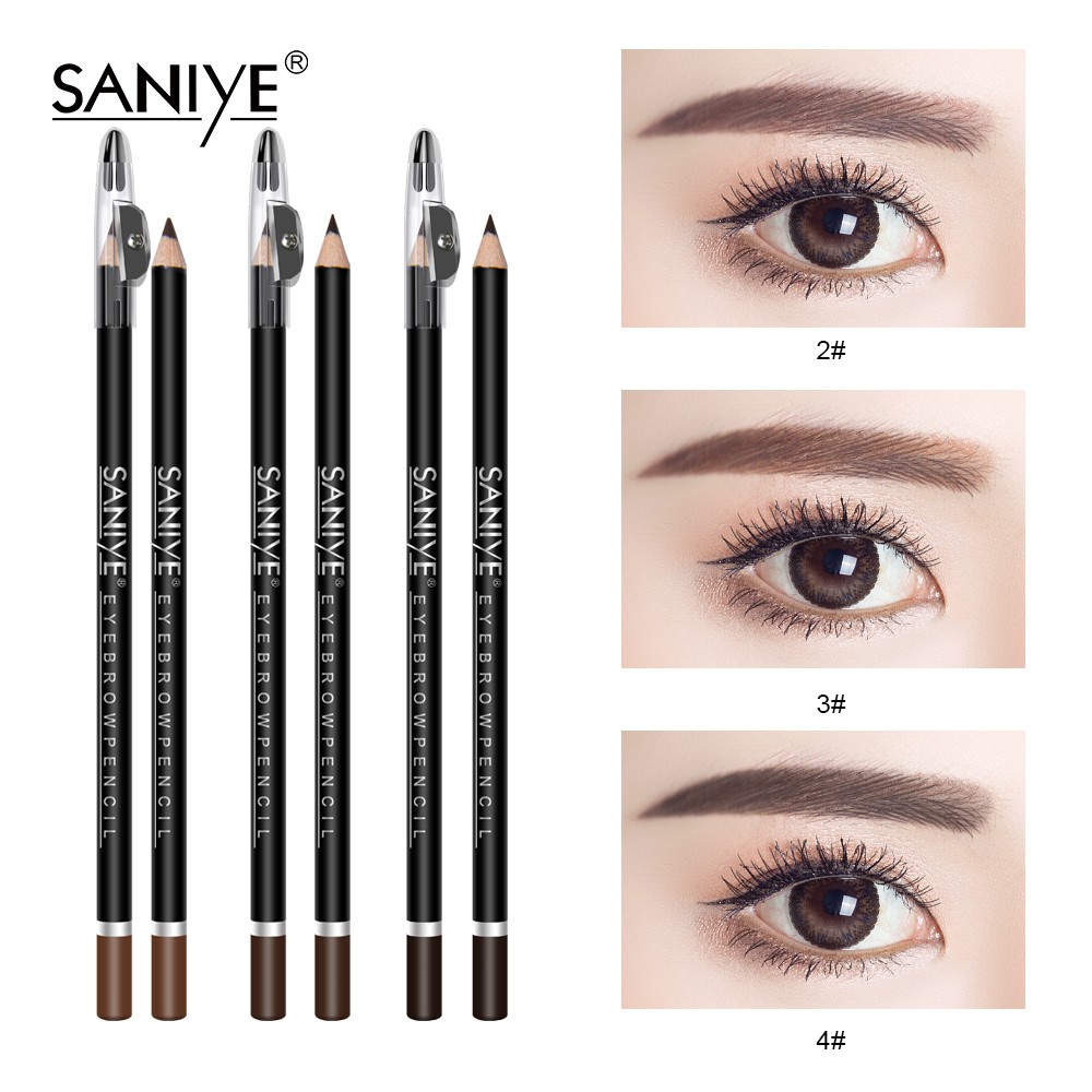 ❤ MEMEY ❤ SANIYE Eyebrow Pencil P1502 ✔️BPOM