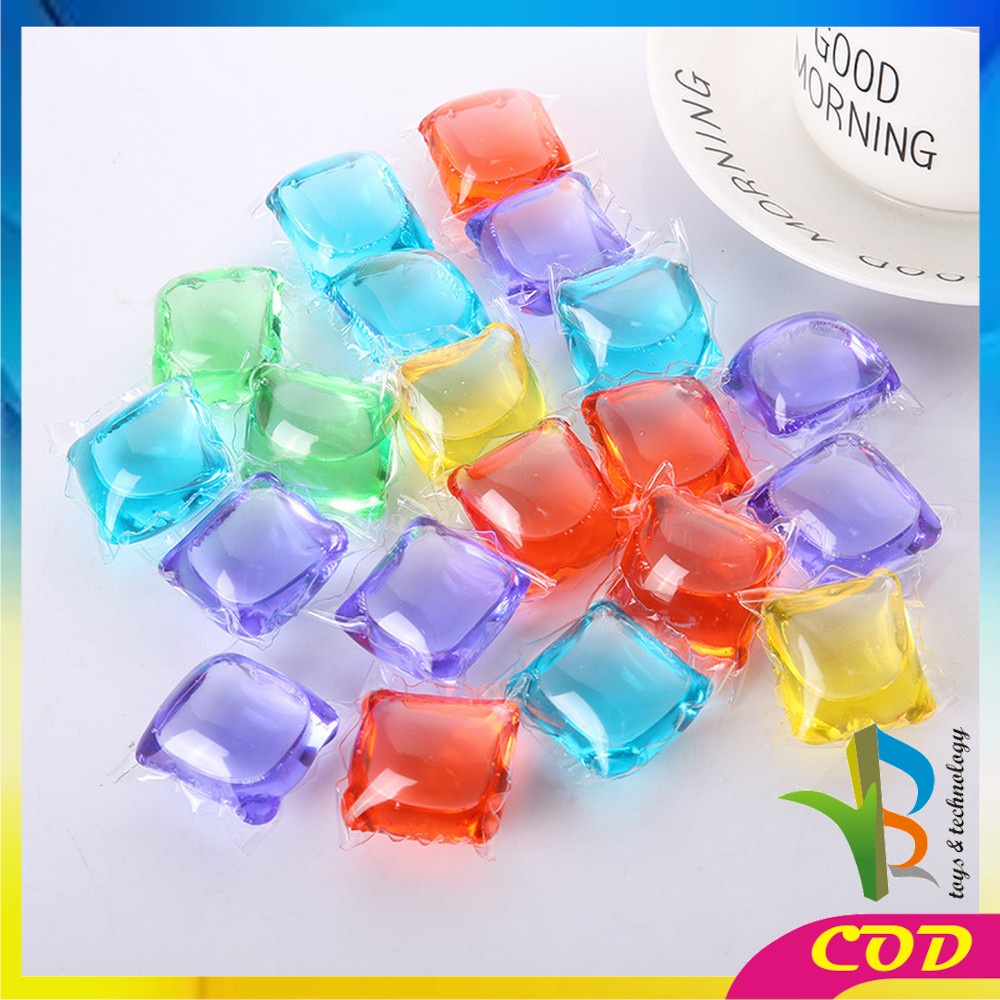 RB-C494 Sabun Cuci Baju Cair Detergen Laundry Ball ISI 100PCS / Sabun Liquid Laundry Gel Soap / Sabu