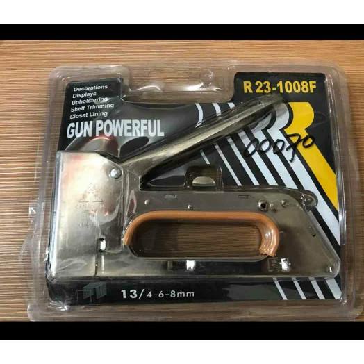 

STAPLER STAPLES 13/4-6-8MM TEMBAK GUN POWERFUL-GUN TACKER TERLARISS...,,,,,