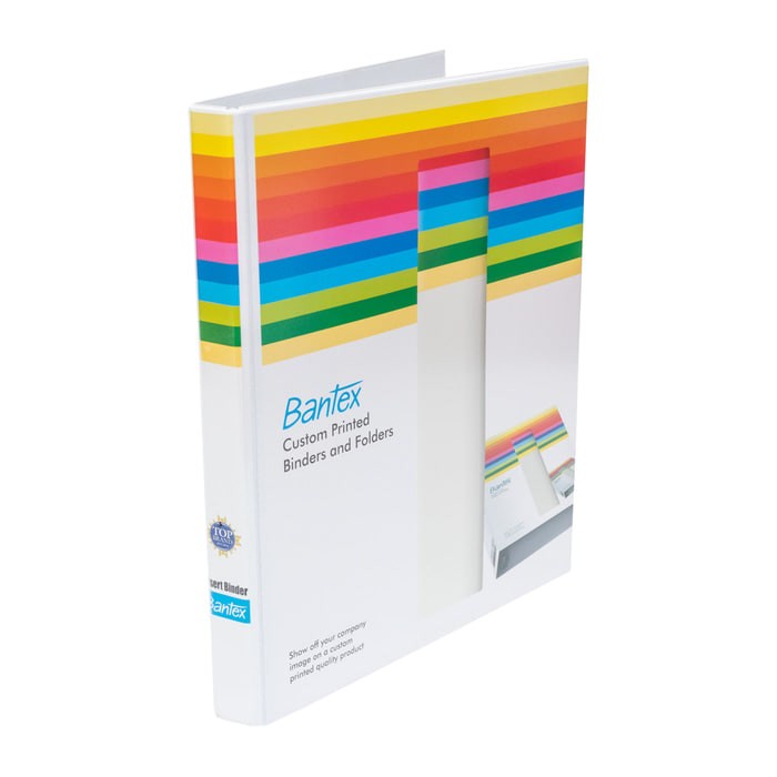 

BANTEX INSERT RING BINDER 2 RING O 20MM A4 WHITE#8515 07