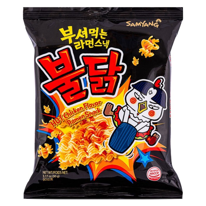 

Samyang Green Hot Chicken Flavor / Snack Rasa Ayam Pedas 90 Gr
