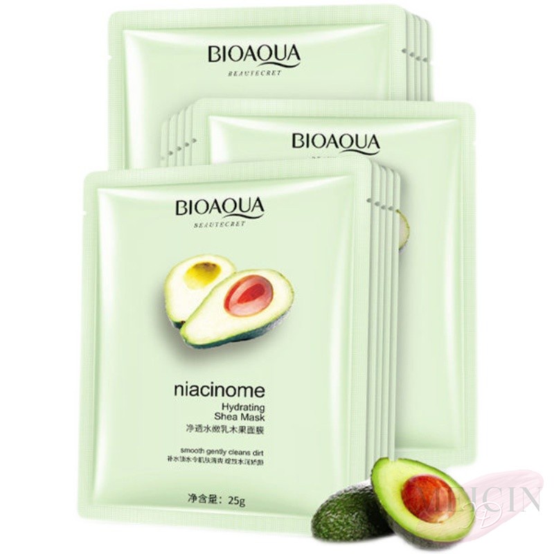 Avocado Hydrating Sheet Mask Masker Wajah