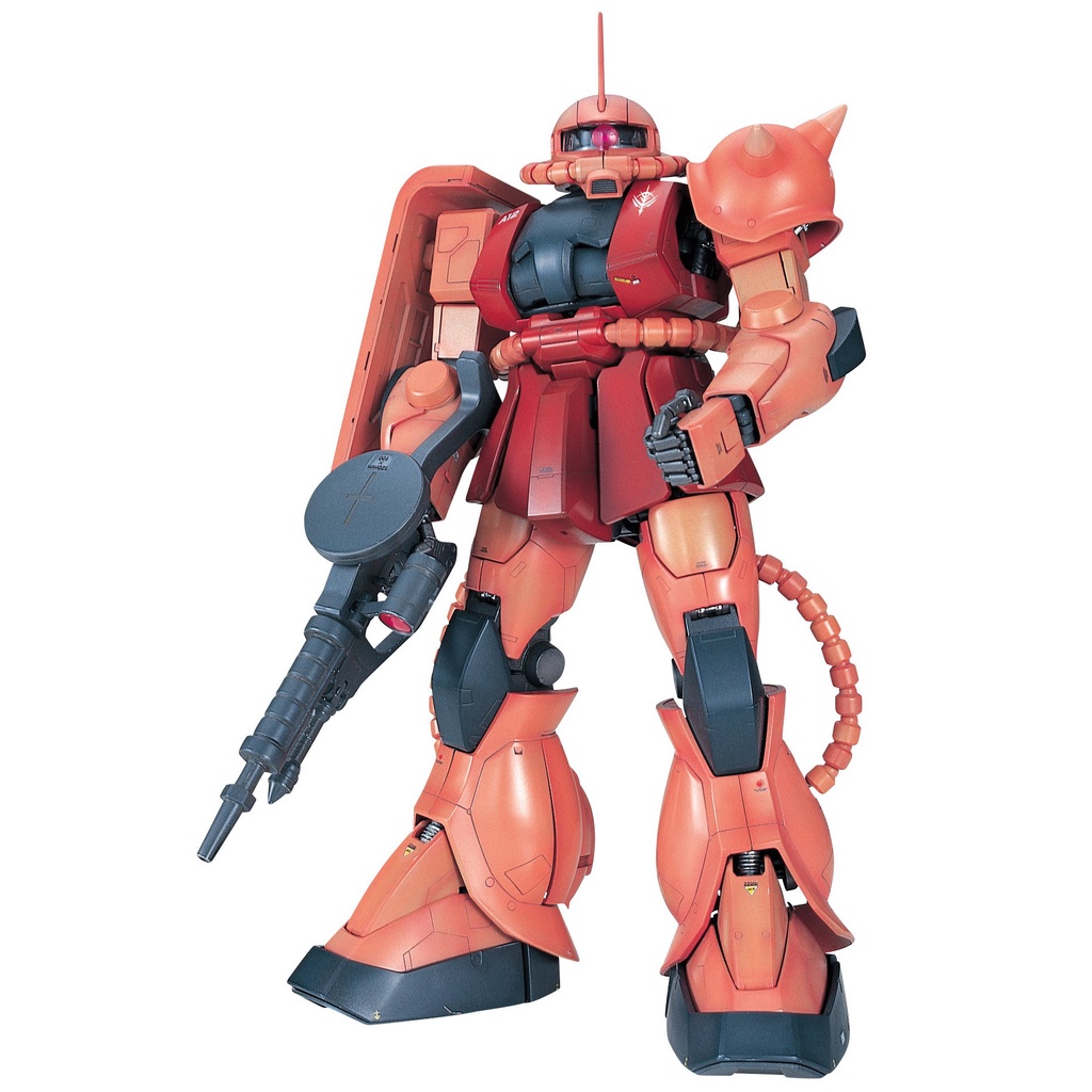 BANDAI PG 1/60 MS-06S ZAKU II CHAR AZNABLE - Model Kit Gundam